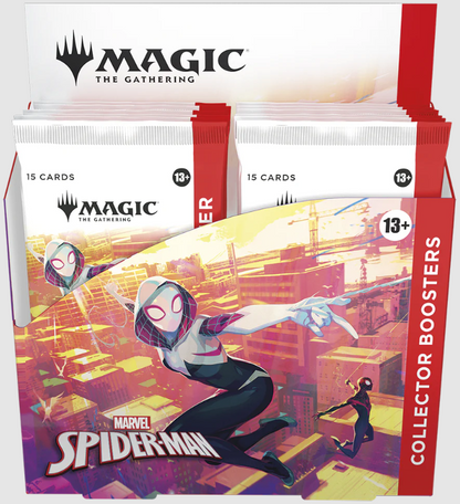 Magic The Gathering Marvel’s Spider-Man Collector Booster Box 12 Packs PRESALE