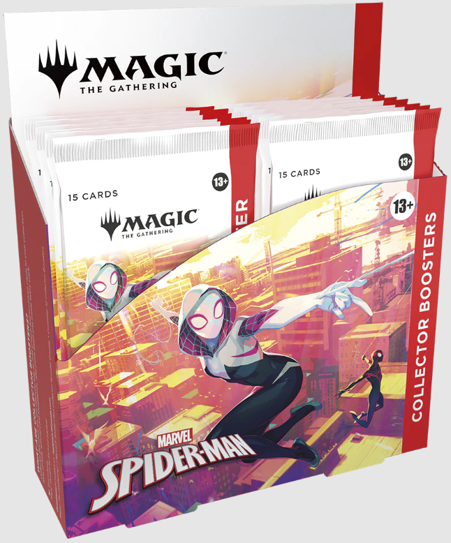 Magic The Gathering Marvel’s Spider-Man Collector Booster Box 12 Packs PRESALE