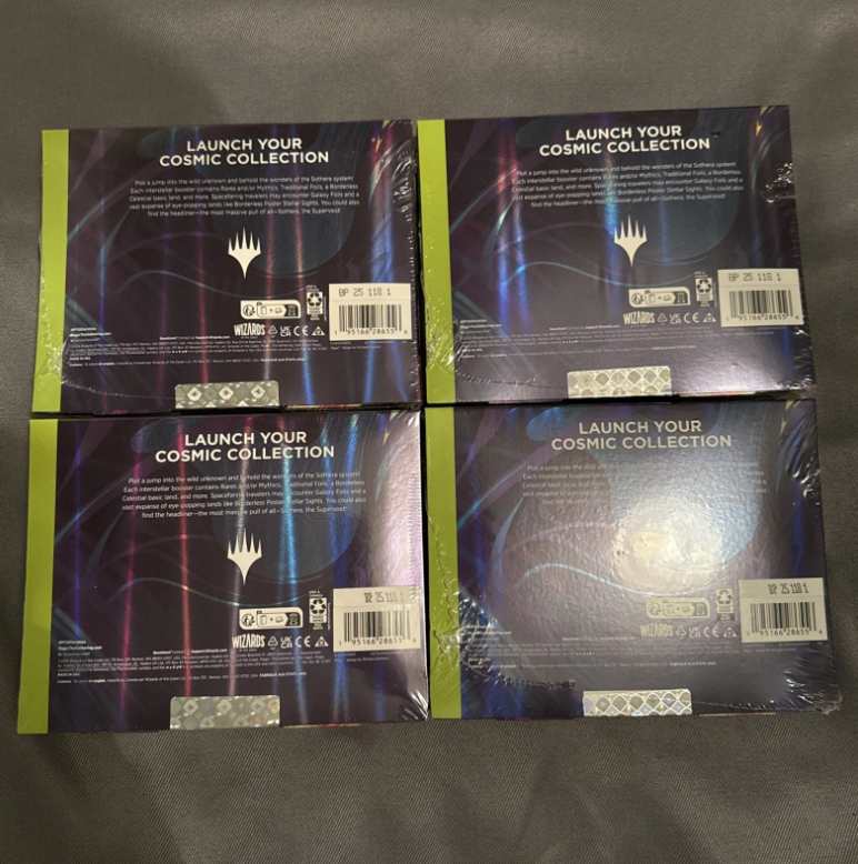 MAGIC THE GATHERING - Edge of Eternities (Collector Booster Box) X 4