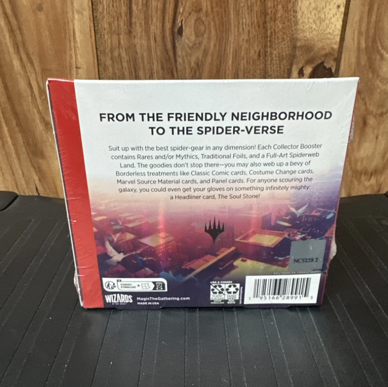 MTG Marvel’s Spider-Man Collector Booster Box 12 Packs English New Sealed