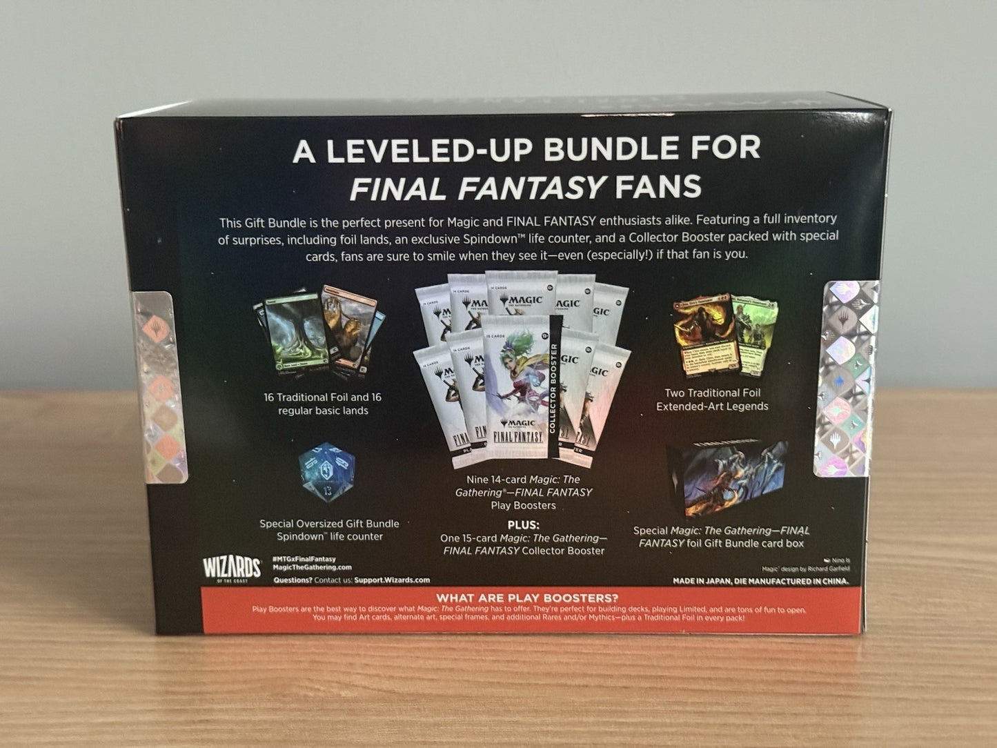 Magic The Gathering Final Fantasy Gift Bundle with Collector Booster