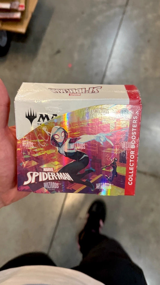 MTG Marvel’s Spider-Man Collector Booster Box 12 Packs English New Sealed