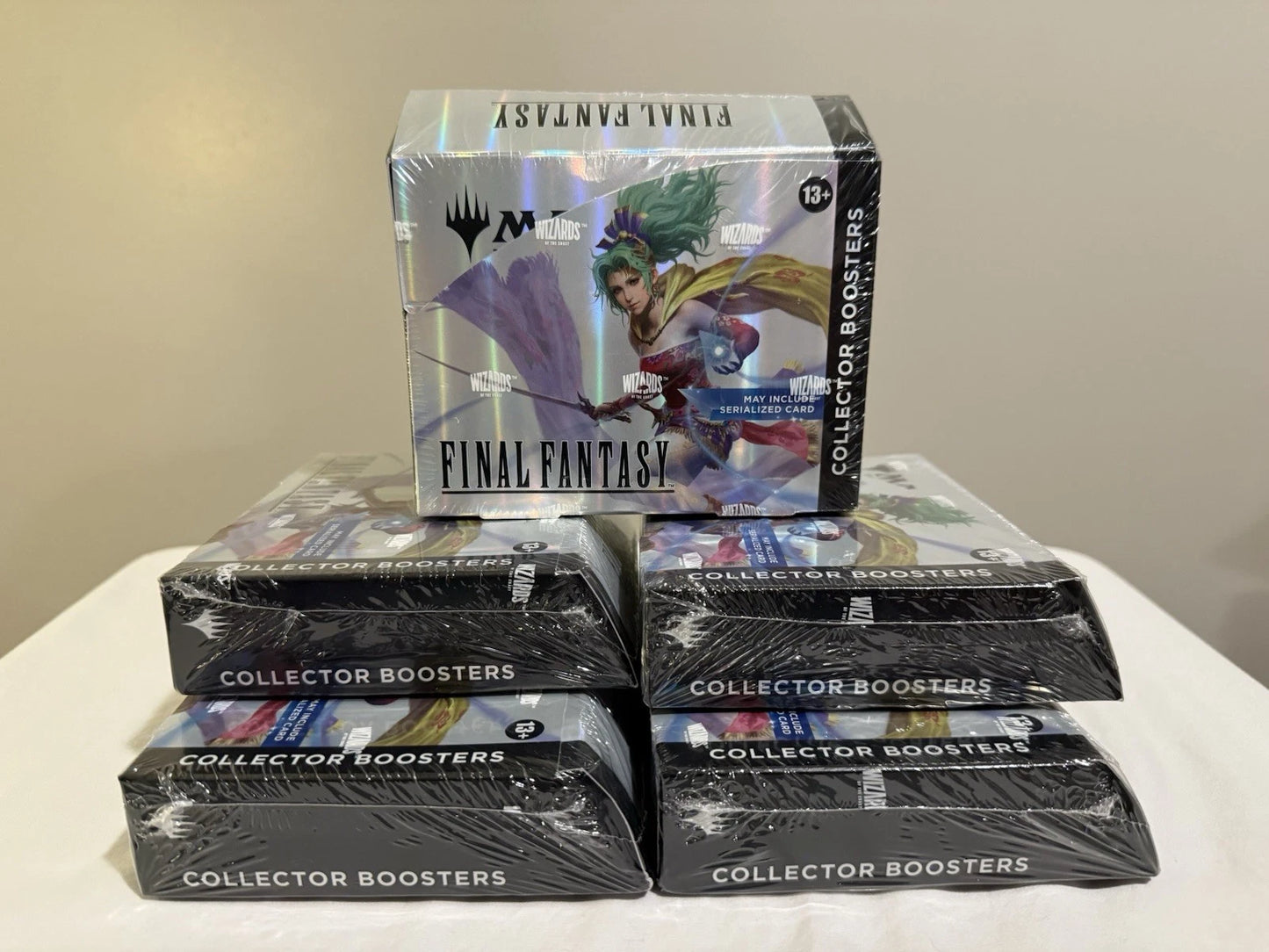 MTG Magic: The Gathering - Final Fantasy Collector Boosters (5 Sealed Boxes)
