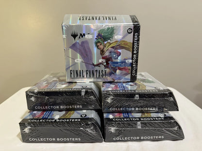 MTG Magic: The Gathering - Final Fantasy Collector Boosters (5 Sealed Boxes)