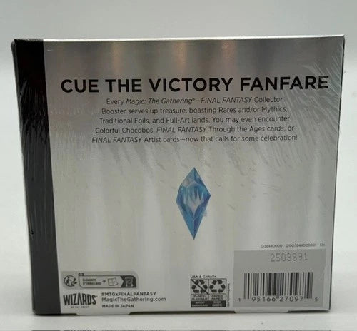 New Sealed Magic The Gathering Final Fantasy Collector Booster Box English